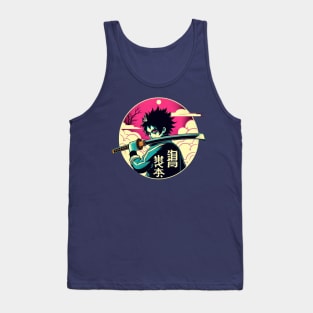 Anime Samurai Tank Top